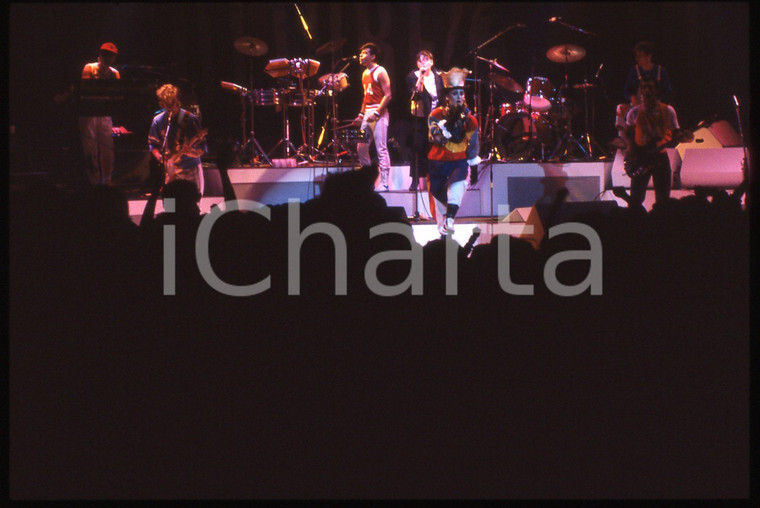 35mm vintage slide* 1983 MUSICA Boy GEORGE e CULTURE CLUB live in concerto