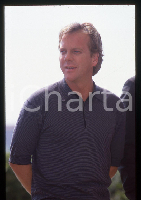 35mm vintage slide* 1998 FESTIVAL CANNES Kiefer SUTHERLAND Film "DARK CITY" (9)