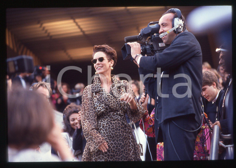 35mm vintage slide* 1992 FESTIVAL CANNES Jamie LEE CURTIS Membro della Giuria