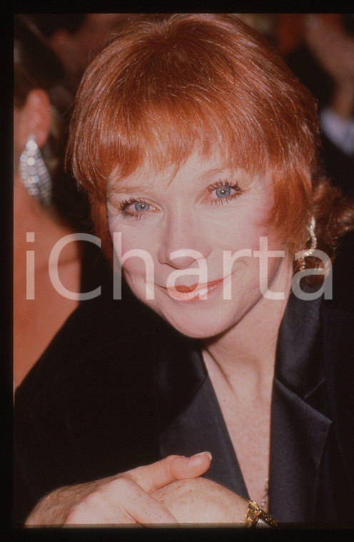 35mm vintage slide* 1988 CINEMA Shirley MACLAINE Ritratto dell'attrice