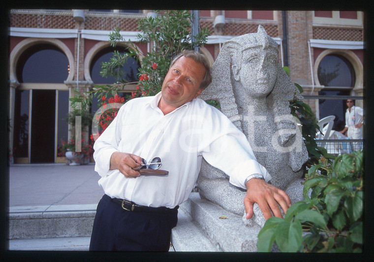 35mm vintage slide* 1997 VENEZIA Jerzy STUHR al Festival con STORIE D'AMORE