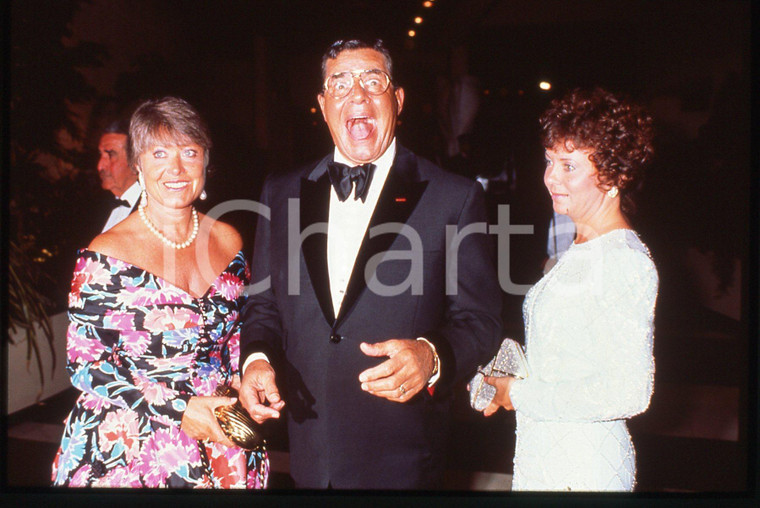 35mm vintage slide* 1989 MONACO Jerry LEWIS SanDee PITNICK Ballo Croce Rossa *5