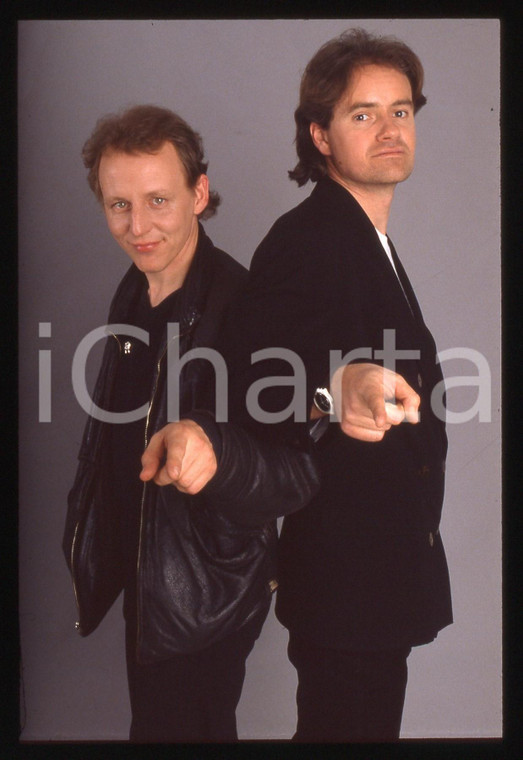 35mm vintage slide* 1985ca VIDEOMUSIC Clive Malcolm GRIFFITHS e Rick HUTTON (2)