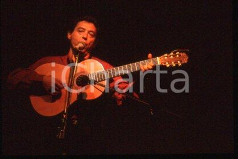 Franco VISENTIN ITALY Portrait of musical artist 1990 ca * 35 mm vintage slide 7