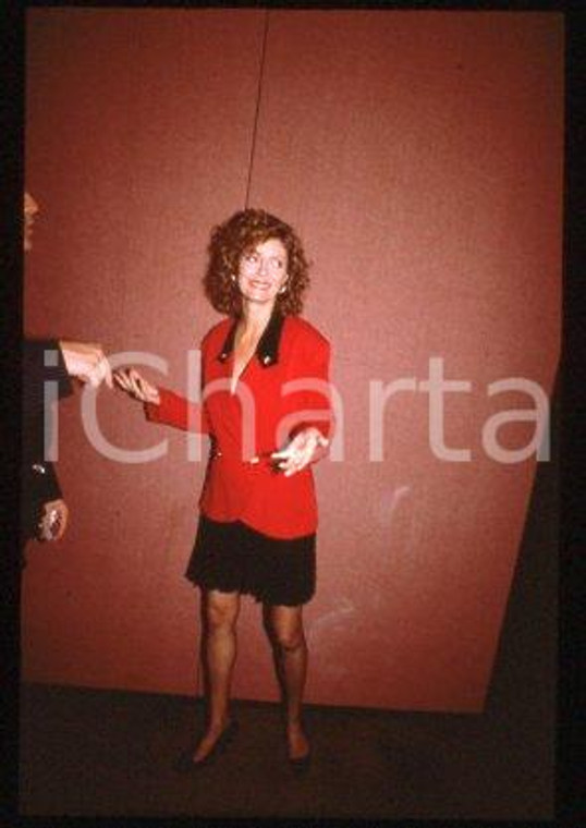 Susan SARANDON - NEW YORK Sports Foundation Awards 1988 * 35 mm vintage slide 21