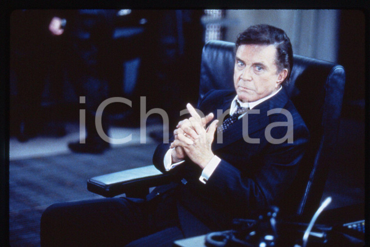 35mm vintage slide* 1996 ESCAPE FROM L.A. Cliff ROBERTSON in una scena del film