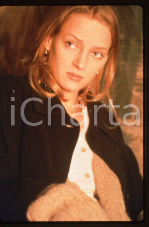 35mm vintage slide* 1996 BEAUTIFUL GIRLS Uma THURMAN in una scena del film