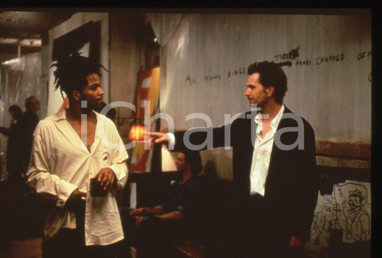 35mm vintage slide* 1996 BASQUIAT Jeffrey WRIGHT e Gary OLDMAN Scena del film