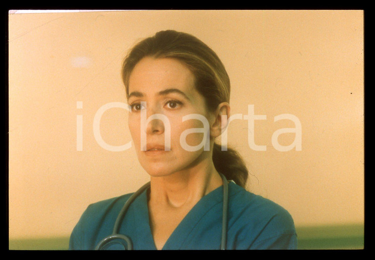 35mm vintage slide* 1998 LA DOTTORESSA GIO' 2 Barbara D'URSO nella serie tv (2)