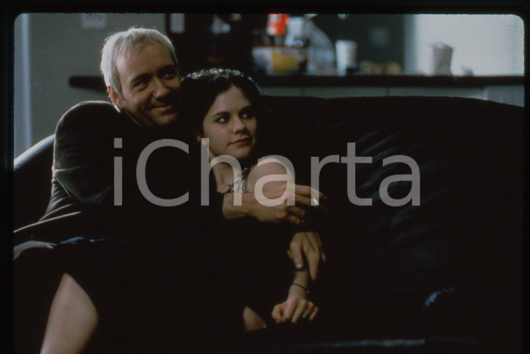 35mm vintage slide* 1998 HURLYBURLY Kevin SPACEY e Anna PAQUIN in una scena