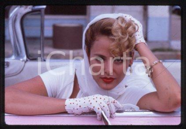 Virginia MADSEN - CINEMA "THE HOT SPOT" Actress 1990 * 35 mm vintage slide 14