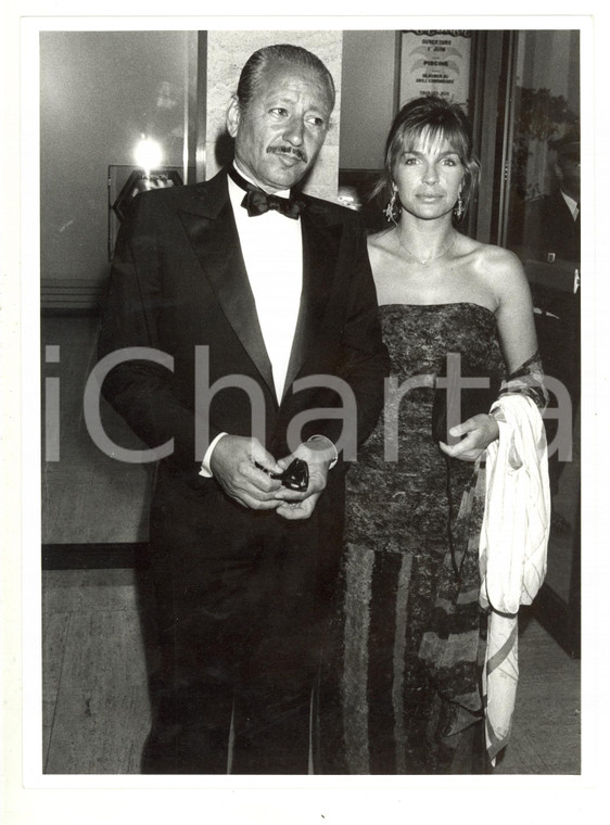 1986 FESTIVAL DI CANNES Véronique JANNOT e Mohammed LAKHADAR-HAMINA (3) Foto