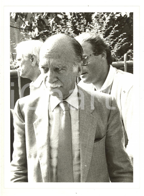 1985 ca POLITICA MSI - Ritratto di Giorgio ALMIRANTE (1) - Foto 18x24 cm