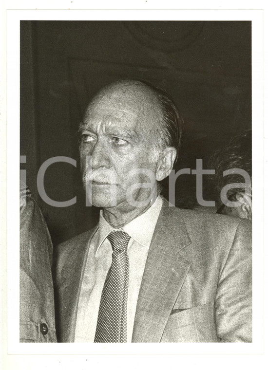 1985 ca POLITICA MSI - Ritratto di Giorgio ALMIRANTE (4) - Foto 18x24 cm