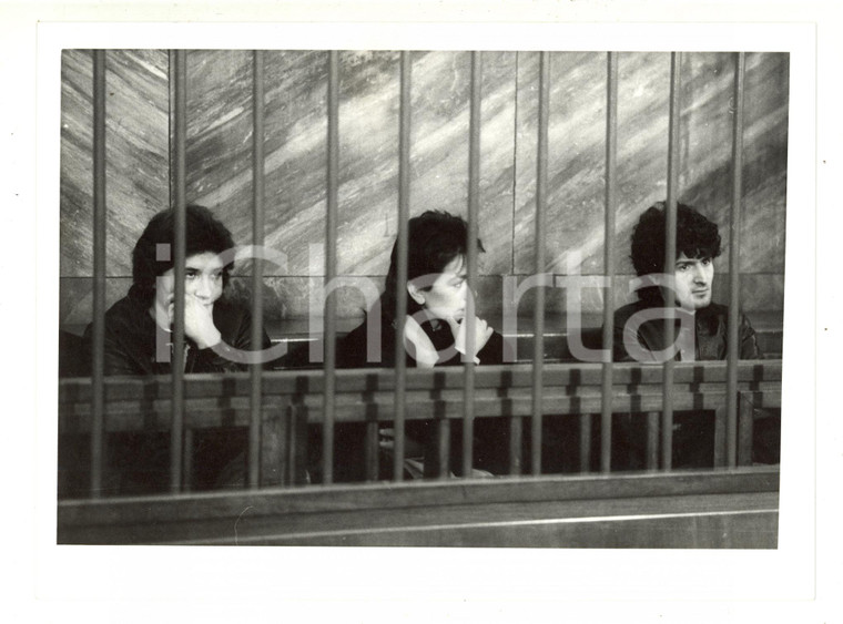 1986 MILANO CRONACA - Massimo BRUNDU Anna LOPOMO in tribunale (1) *Foto 24x18 cm