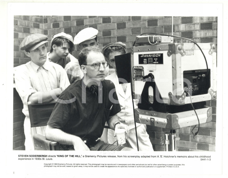 1993 CINEMA "King of the Hill" - Il regista Steven SODERBERGH - Foto 25x20 cm