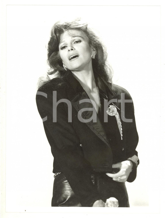 1985 ca ITALIA MUSICA - Ritratto della cantante MILVA - Foto 18x24 cm