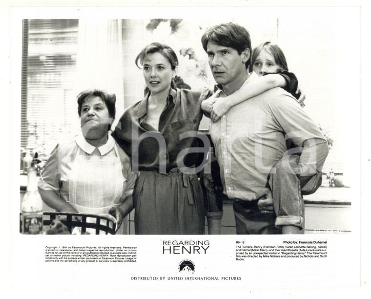 1991 CINEMA "Regarding Henry" Mike NICHOLS - Harrison FORD Annette BENING - Foto
