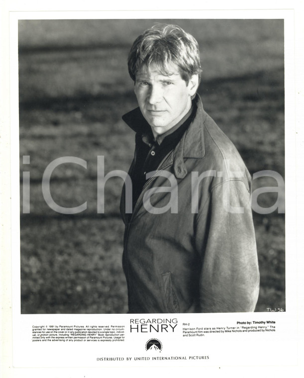 1991 CINEMA "Regarding Henry" Mike NICHOLS - Harrison FORD (2) - Foto 21x26 cm