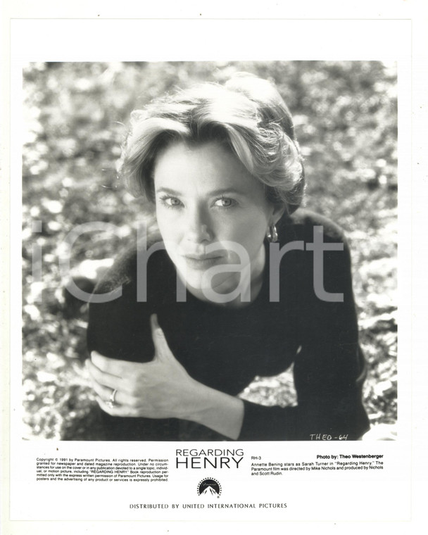 1991 CINEMA "Regarding Henry" Mike NICHOLS - Annette BENING - Foto 21x26 cm