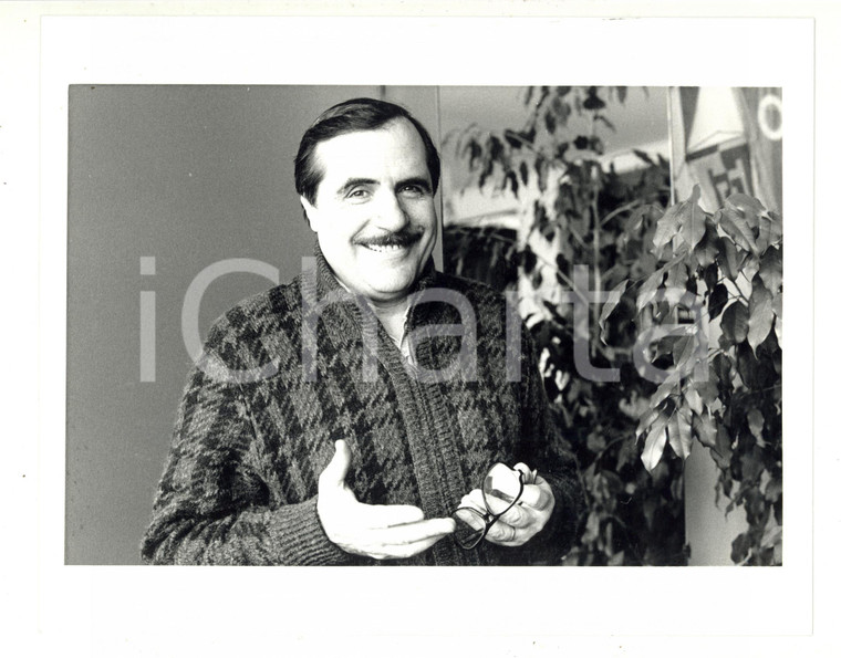 1985 ca COSTUME ITALIA Ritratto di Carlo GIUFFRÉ (3) - Foto 24x18 cm 