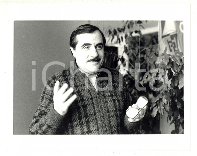 1985 ca COSTUME ITALIA Ritratto di Carlo GIUFFRÉ (4) - Foto 24x18 cm 