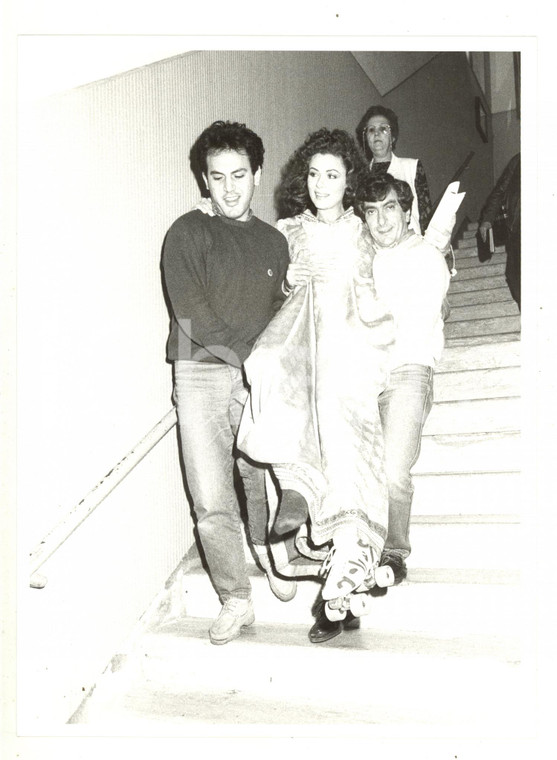1986 RAI UNO "Io a modo mio" Eleonora BRIGLIADORI con i pattini (4) - Foto 18x24