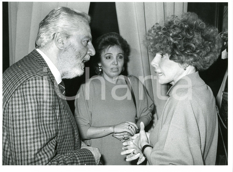 1990 ca MILANO - COSTUME Ornella VANONI - Lucio ARDENZI - Antonia BRANCATI Foto