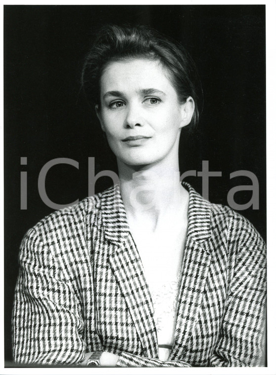 1986 CANNES Festival del Cinema - Ritratto di Marie-Sophie POCHAT *Foto 18x24 cm