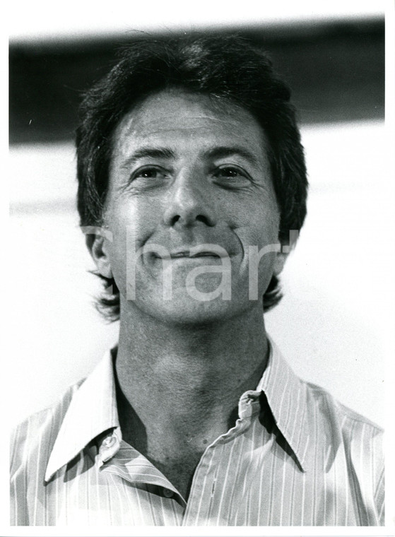 1985 VENEZIA Mostra del Cinema - Ritratto di Dustin HOFFMAN - Foto VINTAGE 18x24