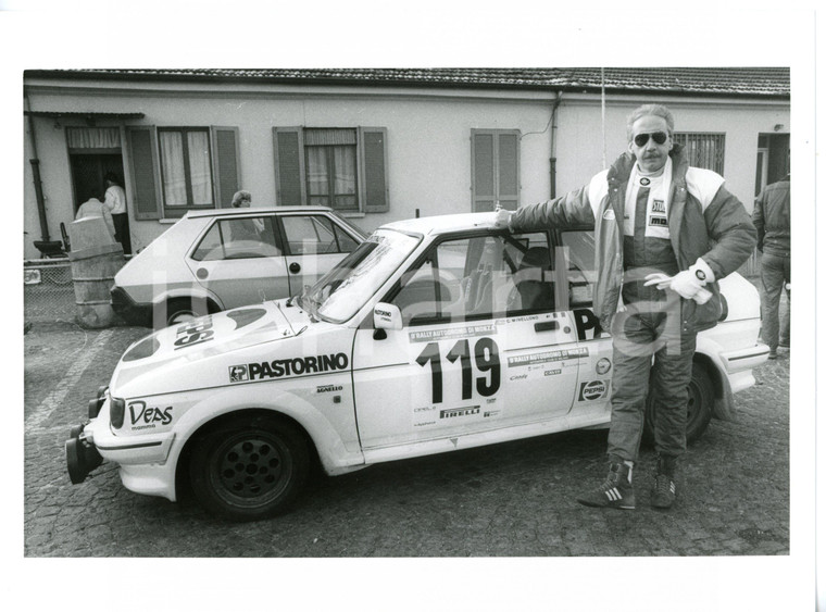 1986 9° RALLY AUTODROMO DI MONZA Cristiano MINELLONO prima della partenza *Foto