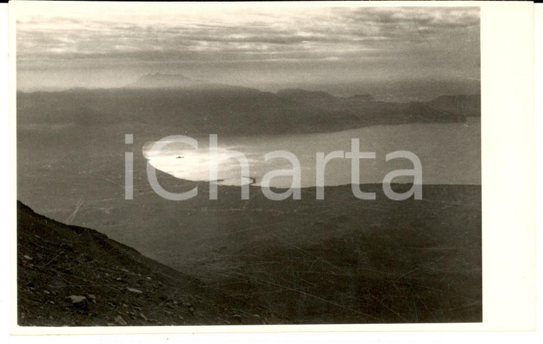 1940 ca TORRE ANNUNZIATA Veduta del porto in controluce - Foto ARTISTICA