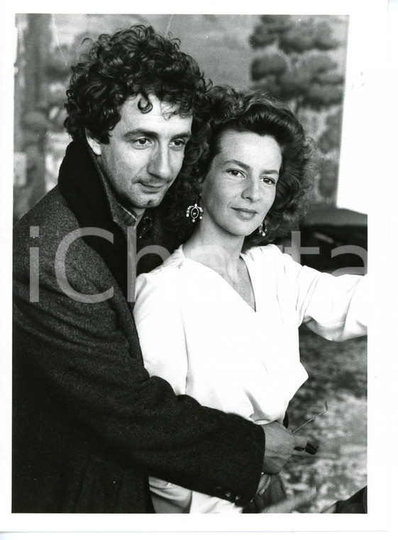 1985 MILANO Terrazza Martini - Francesco NUTI con Giuliana DE SIO *Foto 18x24