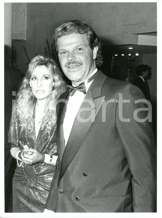 1985 ca MOSTRA DEL CINEMA DI VENEZIA - Egon VON FURSTENBERG a una serata di gala