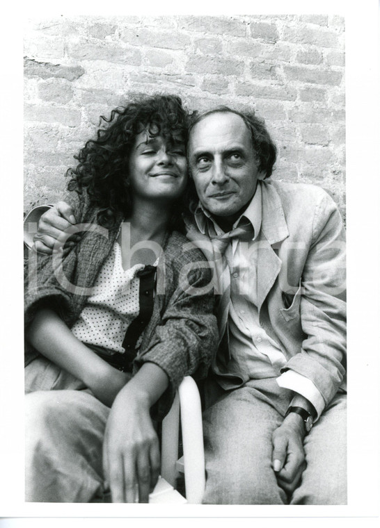 1986 VENEZIA Mostra del Cinema - Valeria GOLINO con Citto MASELLI - Foto 18x24