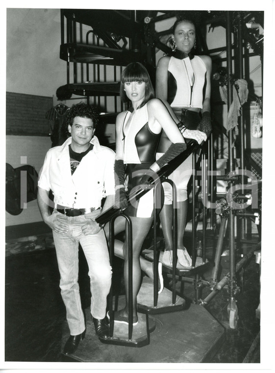 1985 ca MUSICA - PASSENGERS Gruppo musicale ITALO DISCO *Foto VINTAGE 18x24 cm