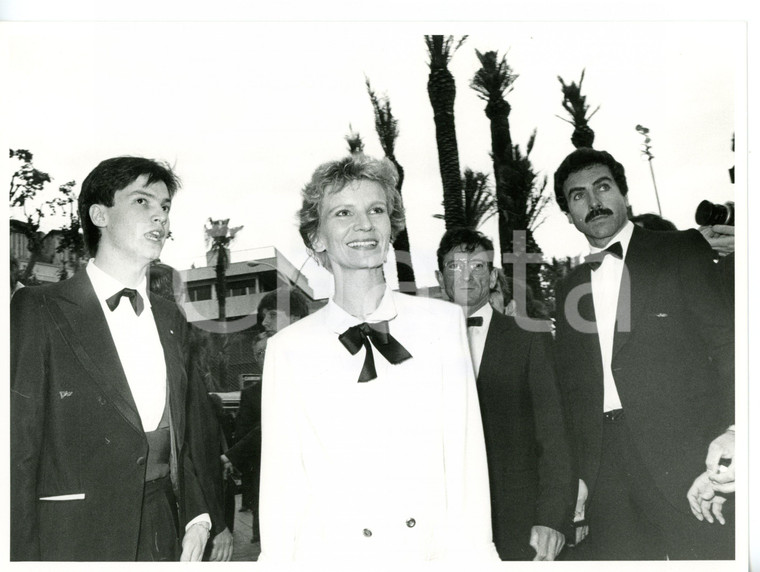 1985 ca CANNES Festival del Cinema - Nicole GARCIA all'arrivo *Foto 24x18 cm