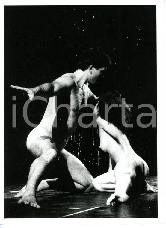 1990 ca TEATRO ITALIA "Oh! Calcutta!" - Attori nudi durante esibizione (1) *Foto