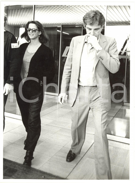 1985 ca CINEMA - Regista Andrzej ZULAWSKI con la compagna Sophie MARCEAU (1)