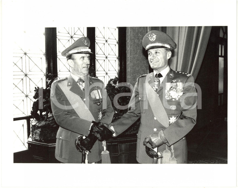 1985 ca ESERCITO Generali Pietro GIANNATTASIO Pietro Fortunato MURARO (3) *Foto