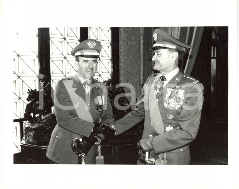 1985 ca ESERCITO Generali Pietro GIANNATTASIO Pietro Fortunato MURARO (4) *Foto
