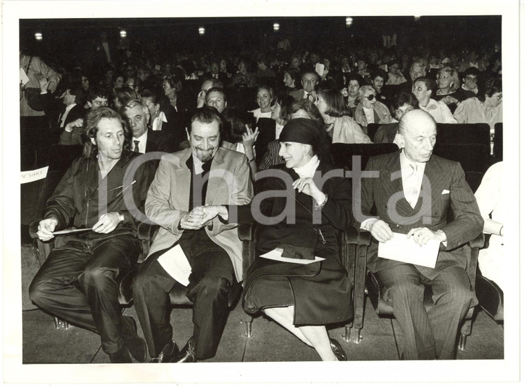 1984 MILANO - TEATRO LIRICO Maurice BEJART Valentina CORTESE Carlo DE ANGELI