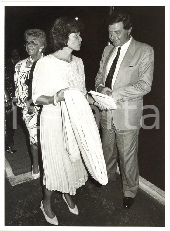 1985 MOSTRA DEL CINEMA DI VENEZIA - Danielle MITTERRAND a serata di gala *Foto