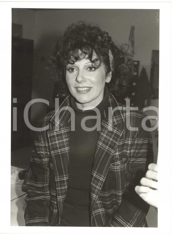 1980 ca ITALIA MUSICA Ombretta COLLI Ritratto della cantante (1) *Foto 18x24 