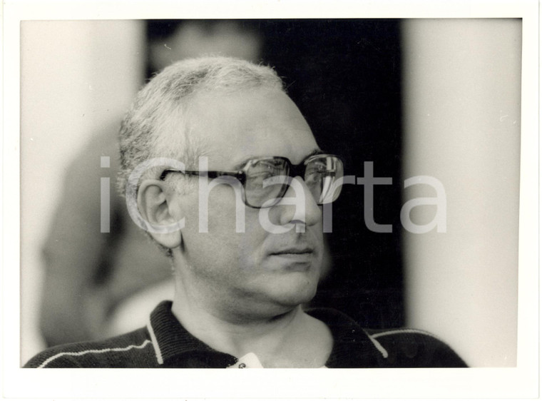 1985 ca ITALIA COSTUME - Franco CANGINI - Ritratto del giornalista (2) *Foto