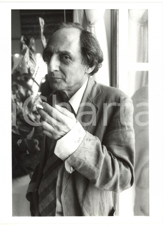 1986 VENEZIA MOSTRA DEL CINEMA - Citto MASELLI Ritratto con sigaretta *Foto