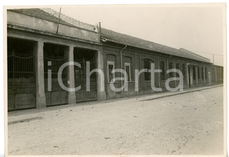 1940 ca NORD ITALIA Ingresso edificio OPERA NAZIONALE DOPOLAVORO (OND) - Foto