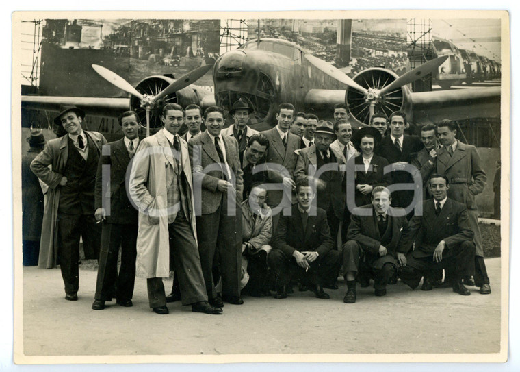 1941 MILANO Fiera Campionaria - Classe Istituto SCHIAPARELLI con aereo da guerra