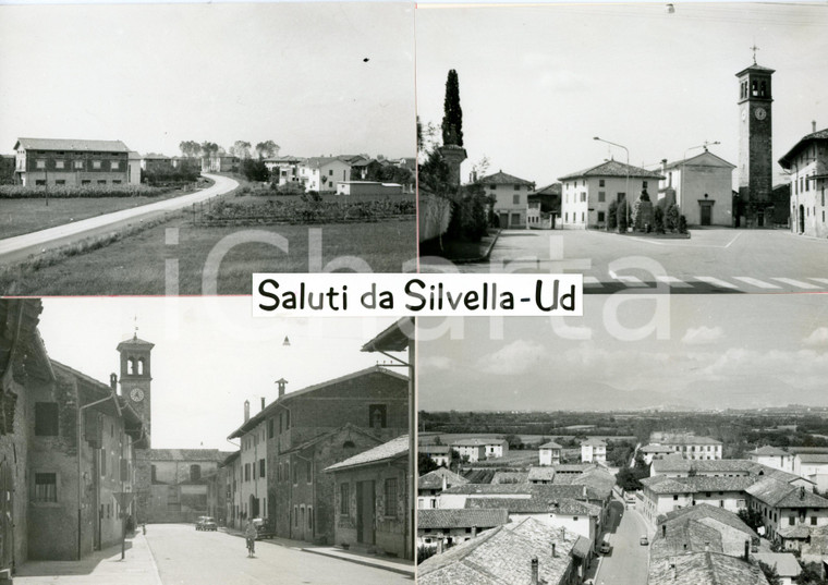 1960 ca SAN VITO DI FAGAGNA - SILVELLA *Bozzetto preparatorio cartolina 30x21