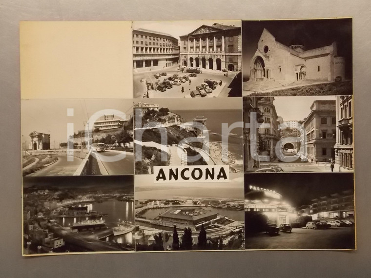 1960 ca ANCONA Ristorante "Il Passetto" *Bozzetto preparatorio cartolina 45x31